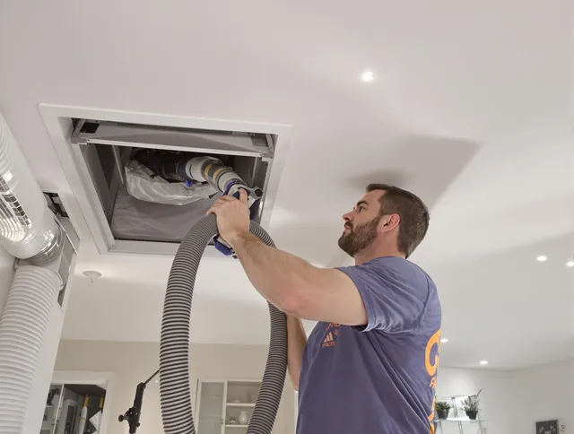 Precision indoor duct cleaning by Pembroke Air Duct Cleaning in Pembroke